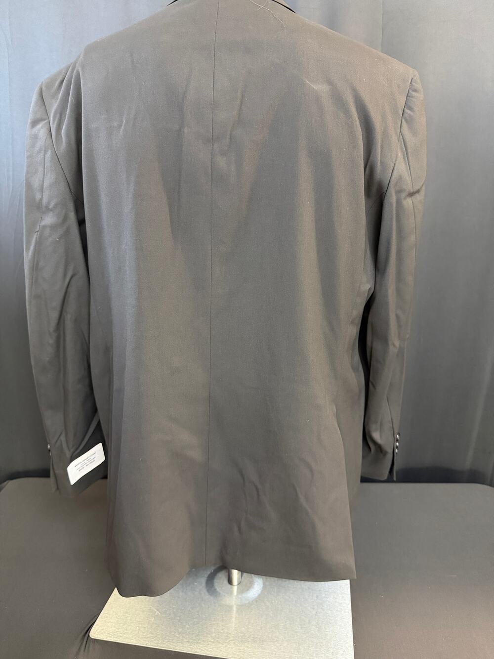 Vittorio Forti Sport Coat Mens 46R Black Stretch Blazer NWT Regular Fit